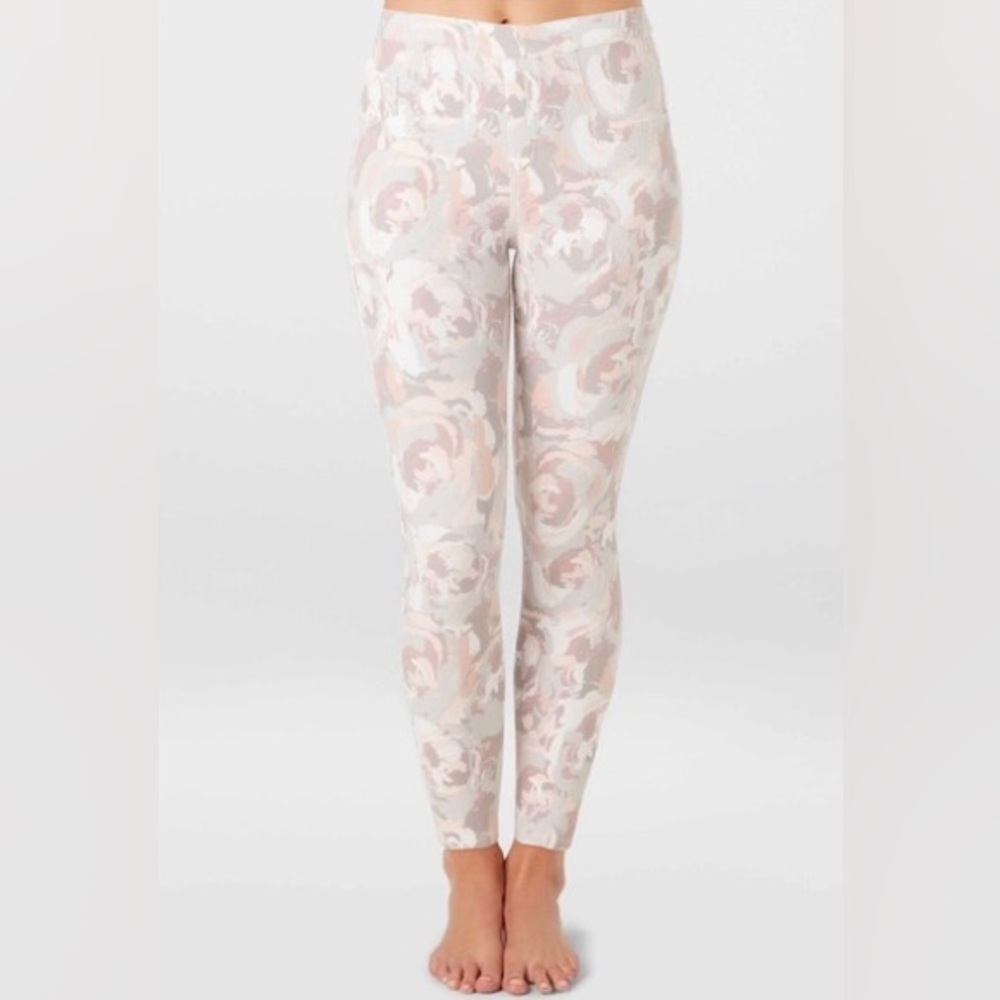 SPANX Jean-ish Ankle Leggings in Blush Bloom
